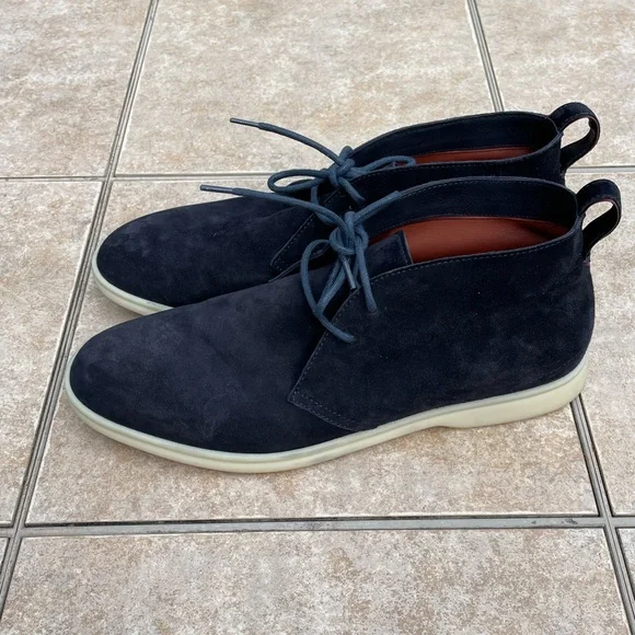 Loro Piana Lace-Up Suede Derby boots Loro Piana Men main image 2